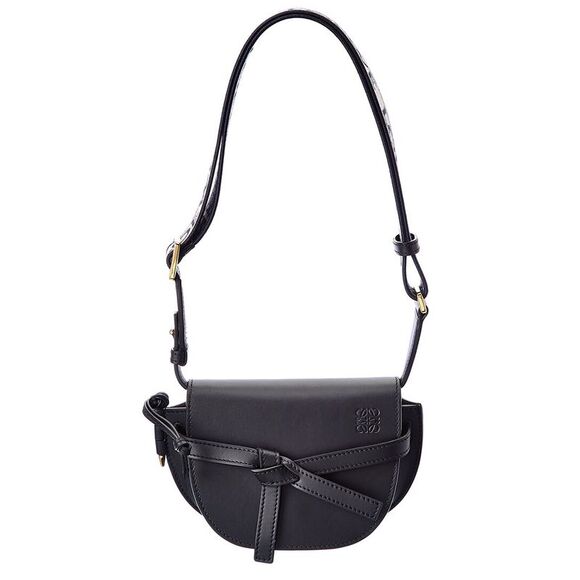 Loewe Handbags - Loewe Gate Mini Dual Leather Crossbody, Black